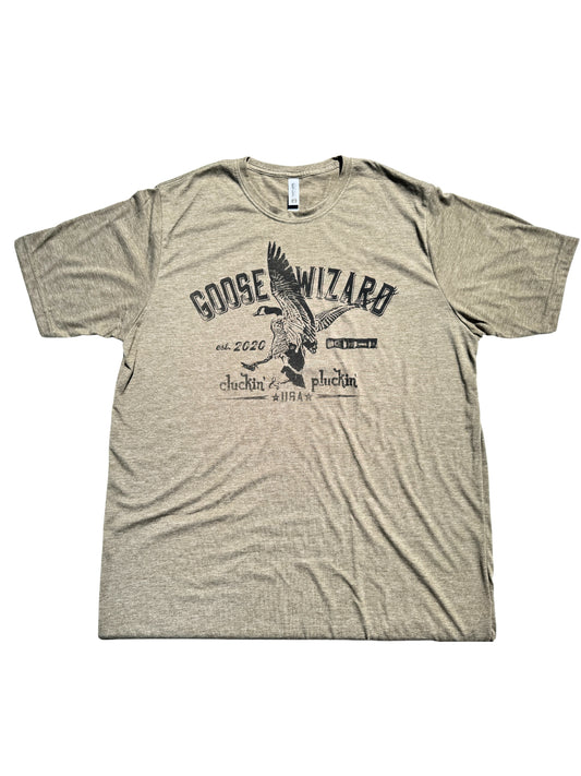 Military Green Goose Wizard T-Shirt